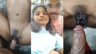 Tamil desi Young Couple Outdoor Celebration of Valentines day porn