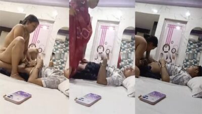 Valentine’s day Per Indian Dost Ki Mom Ko Oyo Leke Gya viral mms